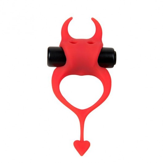 Красное эрекционное кольцо в форме дьяволенка DEVOL COCKRING - Adrien Lastic - в Костроме купить с доставкой