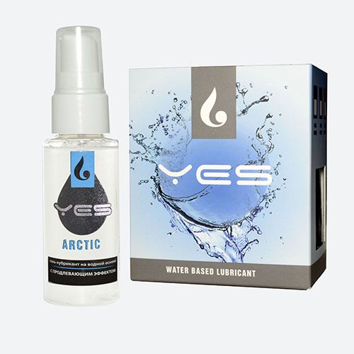 Интимный гель-лубрикант Yes Arctic с продлевающим эффектом - 30 мл. - Sitabella - купить с доставкой в Костроме