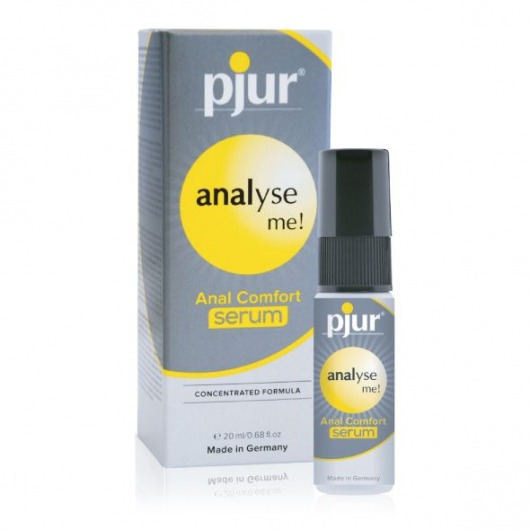 Анальный спрей pjur ANALYSE ME Serum - 20 мл. - Pjur - купить с доставкой в Костроме