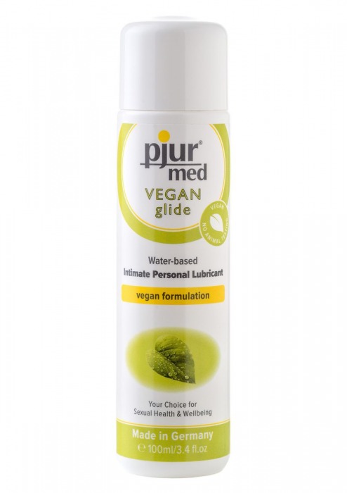 Натуральный лубрикант pjur MED Vegan Gilde - 100 мл. - Pjur - купить с доставкой в Костроме