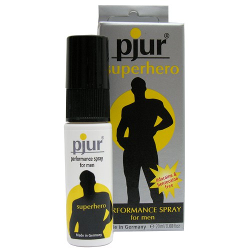 Пролонгирующий мужской спрей pjur SUPERHERO spray - 20 мл. - Pjur - купить с доставкой в Костроме