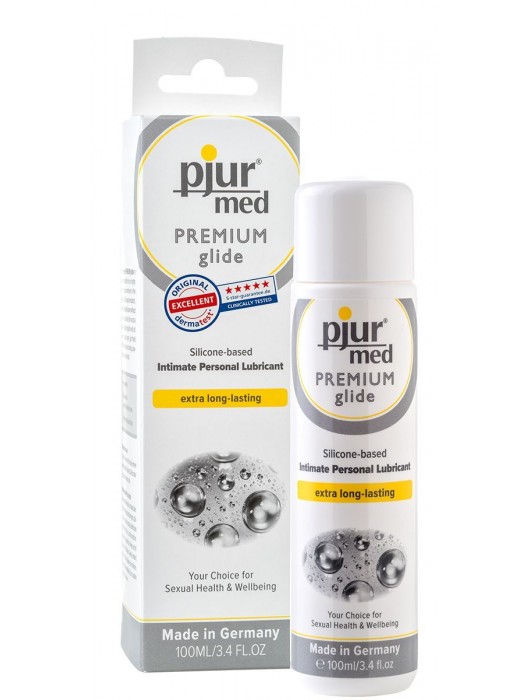 Гипоаллергенный силиконовый лубрикант pjur MED Premium glide - 100 мл. - Pjur - купить с доставкой в Костроме