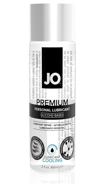 Охлаждающий лубрикант на силиконовой основе JO Personal Premium Lubricant Cooling - 60 мл. - System JO - купить с доставкой в Костроме