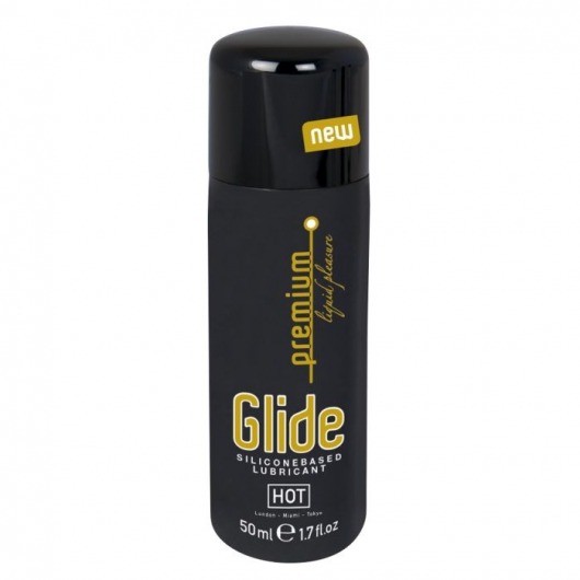 Интимный гель на силиконовой основе Premium Glide - 50 мл. - HOT - купить с доставкой в Костроме