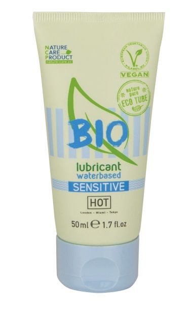 Органический лубрикант для чувствительной кожи Bio Sensitive - 50 мл. - HOT - купить с доставкой в Костроме