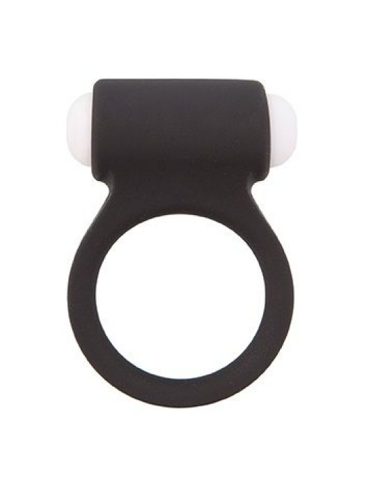 Чёрное эрекционное виброкольцо LIT-UP SILICONE STIMU RING 3 BLACK - Dream Toys - в Костроме купить с доставкой