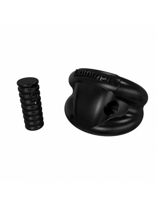 Чёрное эрекционное виброкольцо Strength - Bathmate - в Костроме купить с доставкой