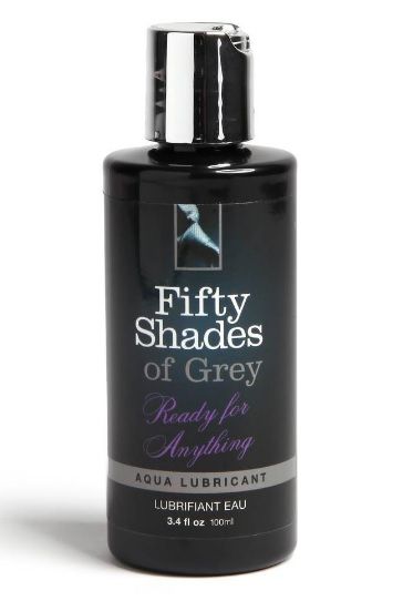 Лубрикант на водной основе Ready for Anything Aqua Lubricant - 100 мл. - Fifty Shades of Grey - купить с доставкой в Костроме