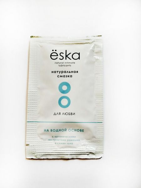 Натуральный лубрикант на водной основе Ёska - 7 мл. - Eska - купить с доставкой в Костроме