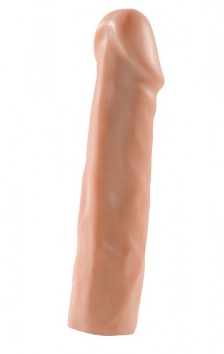 Телесная насадка-удлинитель Extension sleeve - 17 см. - Sitabella - в Костроме купить с доставкой