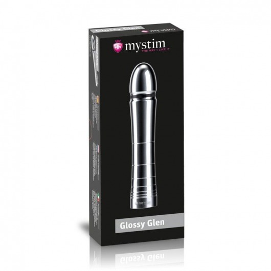 Фаллоимитатор для электростимуляции Glossy Glen Dildo - 14 см. - MyStim - купить с доставкой в Костроме