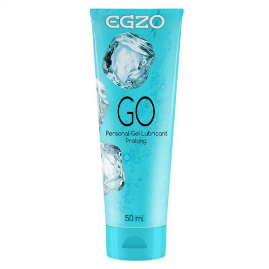 Пролонгирующий лубрикант на водной основе Egzo Go - 50 мл. - EGZO - купить с доставкой в Костроме