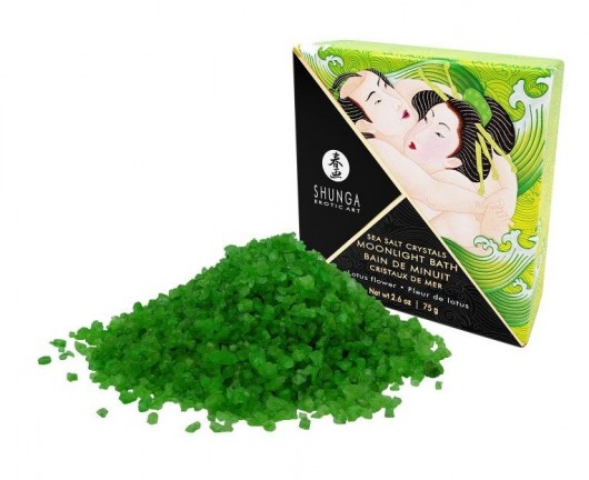 Соль для ванны Bath Salts Lotus Flower с ароматом цветков лотоса - 75 гр. -  - Магазин феромонов в Костроме