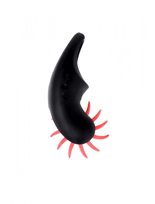 Чёрно-красное эрекционное виброкольцо Erotist - Erotist Adult Toys - в Костроме купить с доставкой