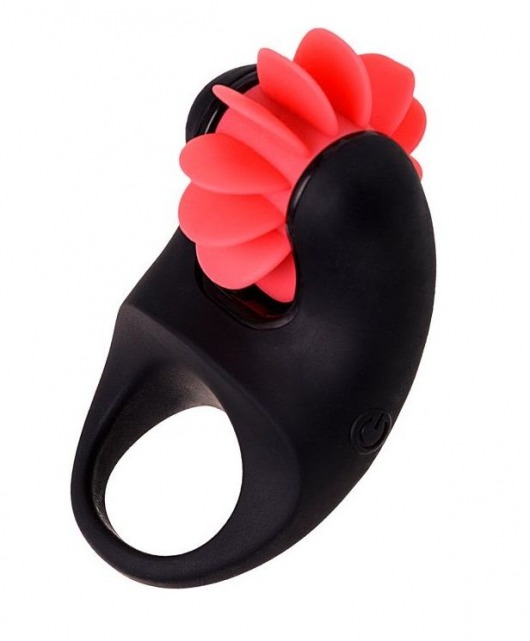 Чёрно-красное эрекционное виброкольцо Erotist - Erotist Adult Toys - в Костроме купить с доставкой