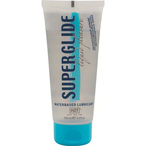 Интимная смазка на водной основе Superglide - 100 мл. - HOT - купить с доставкой в Костроме