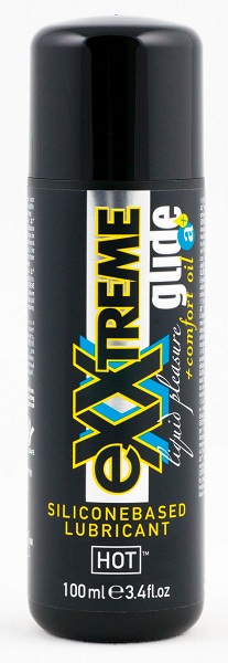 Анальная смазка на силиконовой основе Exxtreme Glide - 100 мл. - HOT - купить с доставкой в Костроме