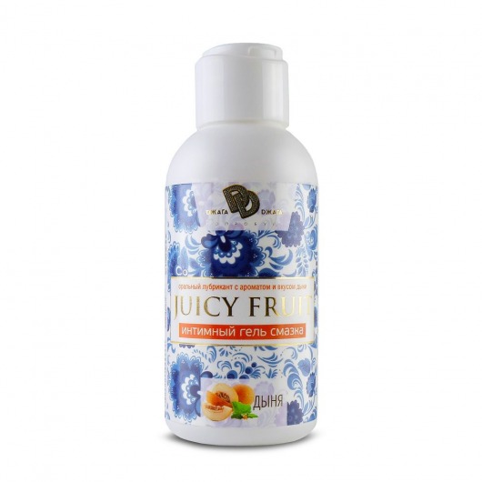 Интимный гель на водной основе JUICY FRUIT с ароматом дыни - 100 мл. - БиоМед - купить с доставкой в Костроме