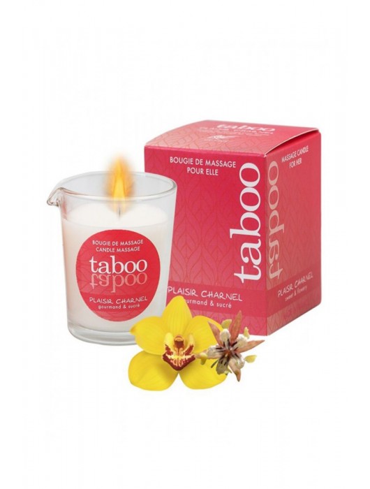 Массажное аромамасло с афродизиаками для женщин RUF Taboo Plaisir charnel - 60 гр. - RUF - купить с доставкой в Костроме