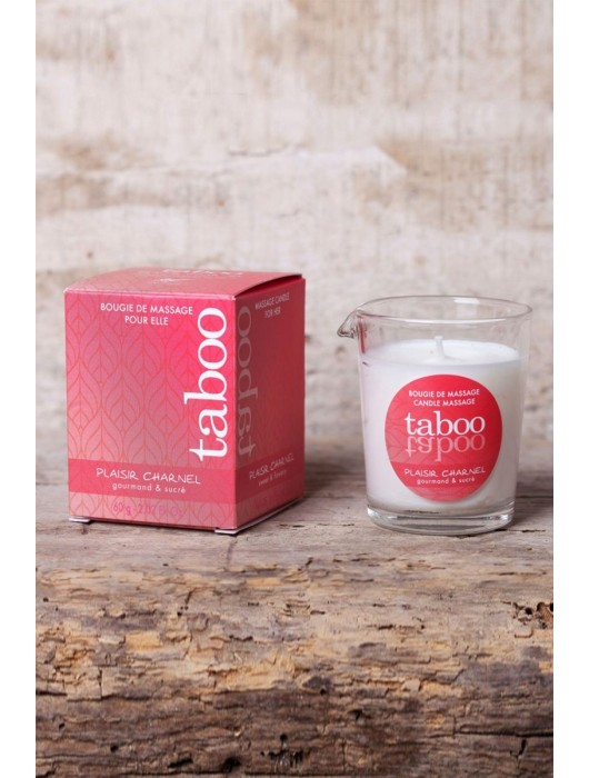 Массажное аромамасло с афродизиаками для женщин RUF Taboo Plaisir charnel - 60 гр. - RUF - купить с доставкой в Костроме
