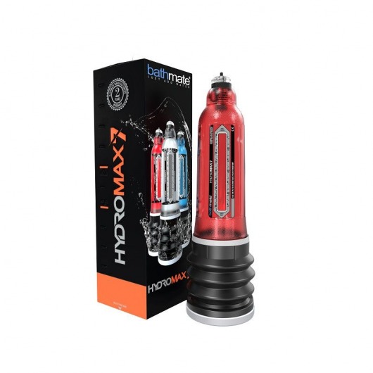 Красная гидропомпа HydroMAX7 - Bathmate - в Костроме купить с доставкой