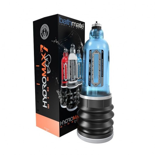 Синяя гидропомпа HydroMAX7 Wide Boy - Bathmate - в Костроме купить с доставкой