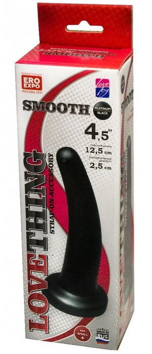 Анальная насадка Smooth - 12,5 см. - LOVETOY (А-Полимер) - купить с доставкой в Костроме