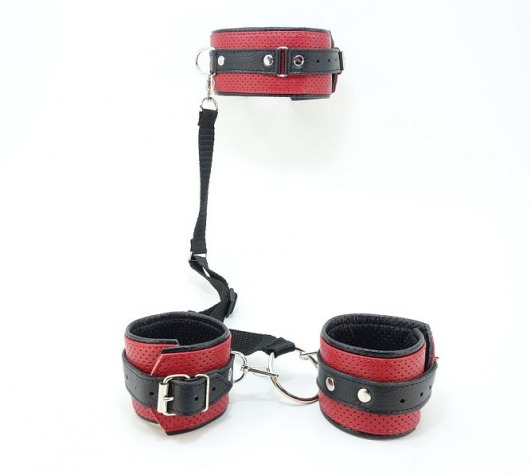 Кожаный БДСМ-набор - БДСМ Арсенал - купить с доставкой в Костроме