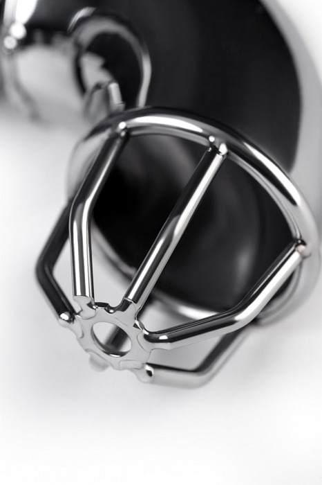 Серебристый мужской пояс верности TOYFA Metal - ToyFa - купить с доставкой в Костроме