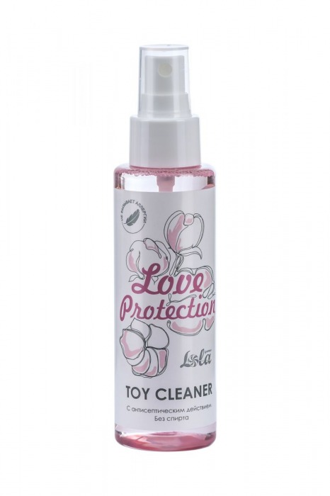 Гигиенический антисептический лосьон Toy cleaner - 110 мл. - Lola Games - купить с доставкой в Костроме