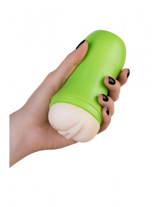 Мастурбатор-вагина A-Toys в зеленой колбе - A-toys - в Костроме купить с доставкой