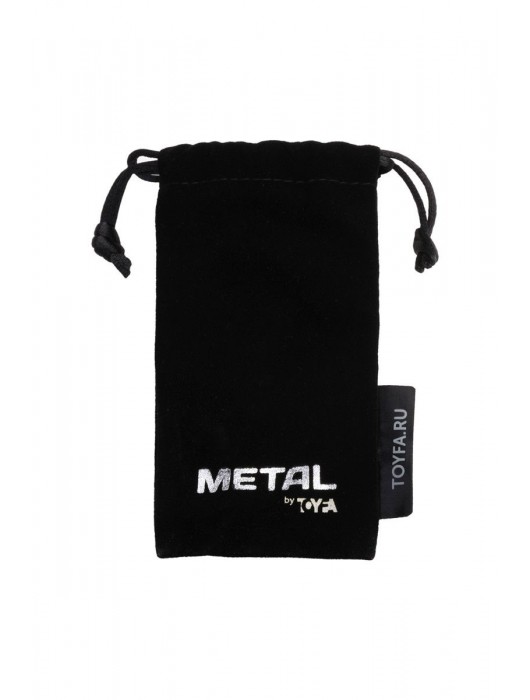 Серебристый двухсторонний карабин TOYFA Metal - ToyFa - купить с доставкой в Костроме