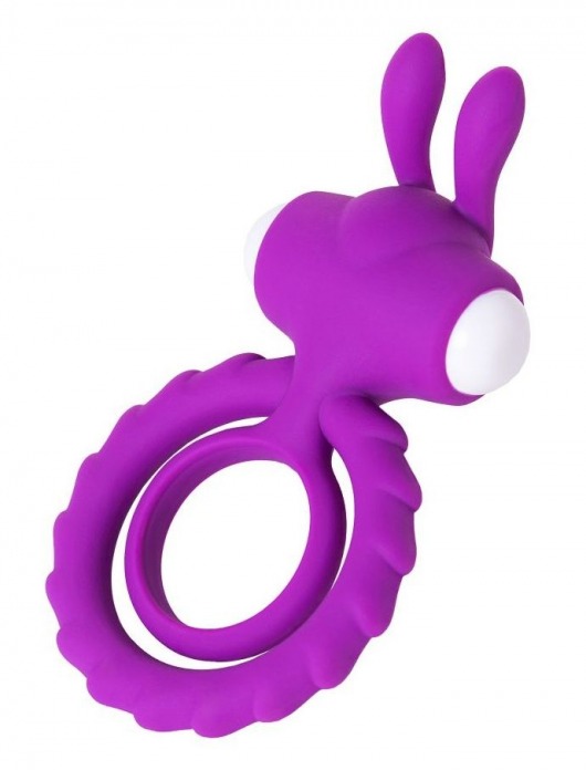 Фиолетовое эрекционное кольцо на пенис JOS  GOOD BUNNY - JOS - в Костроме купить с доставкой