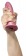 Розовый фаллоимитатор Golden Rose Dildo Small - 13,5 см. - Fleshlight