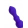 Фиолетовая анальная вибровтулка Curvy - 14 см. - ToyFa в Костроме Фиолетовая анальная вибровтулка Curvy - 14 см. - ToyFa