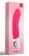 Ярко-розовый перезаряжаемый вибратор Big Boss G5 - 22,8 см. - Fun Factory