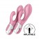 Розовый вибратор-кролик с расширением Air Pump Bunny 2 - 20,4 см. - Satisfyer купить в Костроме с доставкой в Orgasmix.ru Розовый вибратор-кролик с расширением Air Pump Bunny 2 - 20,4 см. - Satisfyer