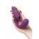 Фиолетовый вибромассажер с клиторальной стимуляцией Megam - ToyFa купить в Костроме с доставкой в Orgasmix.ru Фиолетовый вибромассажер с клиторальной стимуляцией Megam - ToyFa