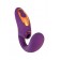 Фиолетовый вибромассажер с клиторальной стимуляцией Megam - ToyFa купить в Костроме с доставкой в Orgasmix.ru Фиолетовый вибромассажер с клиторальной стимуляцией Megam - ToyFa