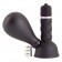 Черный вибратор с грушей на сосок - ToyFa в Костроме Черный вибратор с грушей на сосок - ToyFa